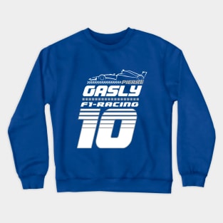 Piere Gasly 10 Formula One Racing F1 Driver Crewneck Sweatshirt